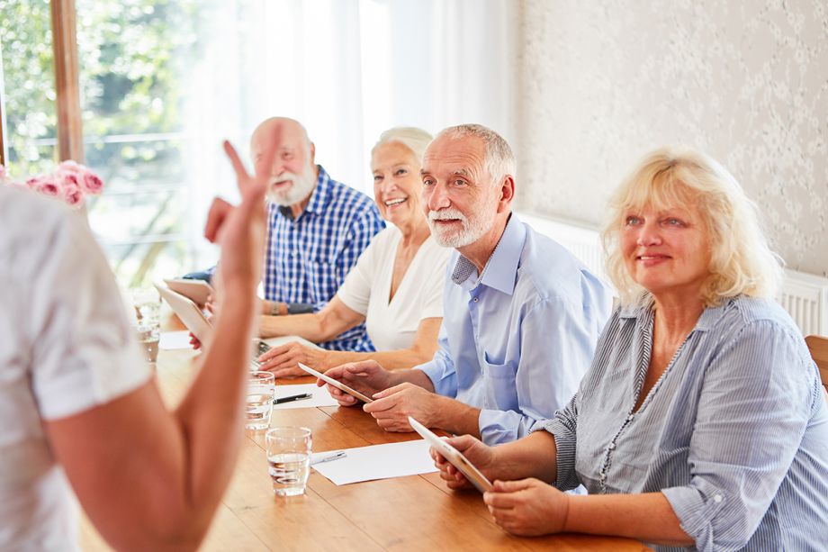 Englisch-Training für Senioren